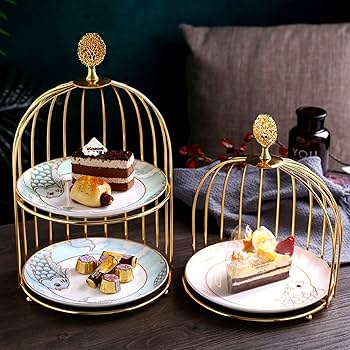 【英国】 葡萄のケーキスタンド バタフライ式 ウェッジウッド（Wedgwood） バタフライブルーム 2段ケーキ